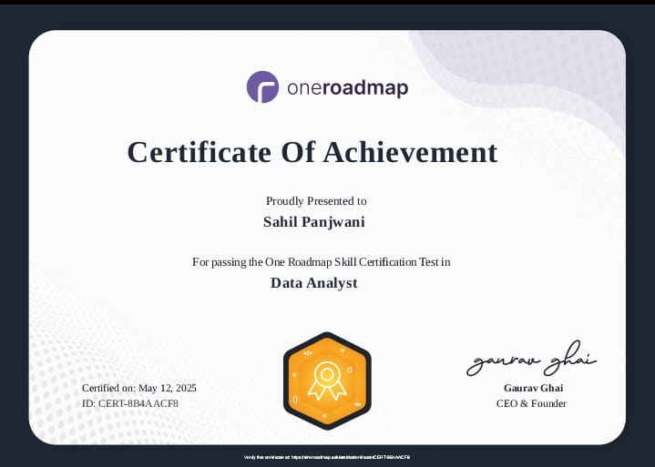  Data Analytics